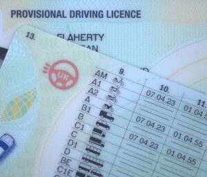 uk provisional license